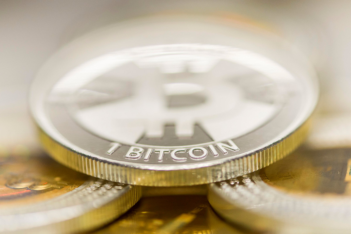 Virtuelles Geld: Münzen der virtuellen Währung Bitcoin, aufgenommen am 10. Januar 2014 an der ETH in Zürich, Schweiz. Foto: Keystone-SDA / Ennio Leanza Virtuelles Geld: Münzen der virtuellen Währung Bitcoin, aufgenommen am 10. Januar 2014 an der ETH in Zürich, Schweiz. Foto: Keystone-SDA / Ennio Leanza