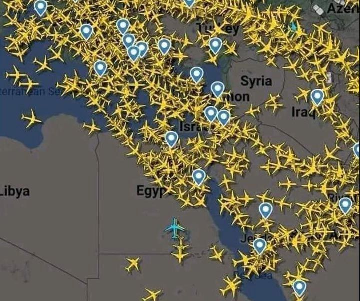 Foto: Screenshot Flightradar24 vom 6. November 2022 Foto: Screenshot Flightradar24 vom 6. November 2022