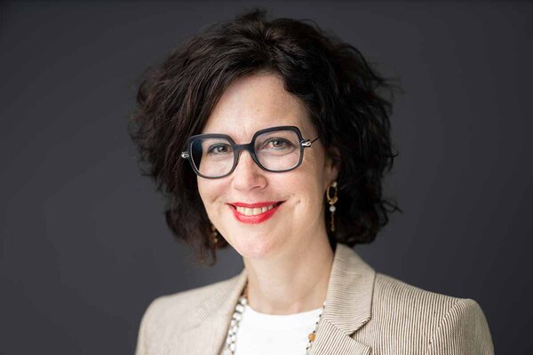 Portrait de Christelle Luisier Brodard.